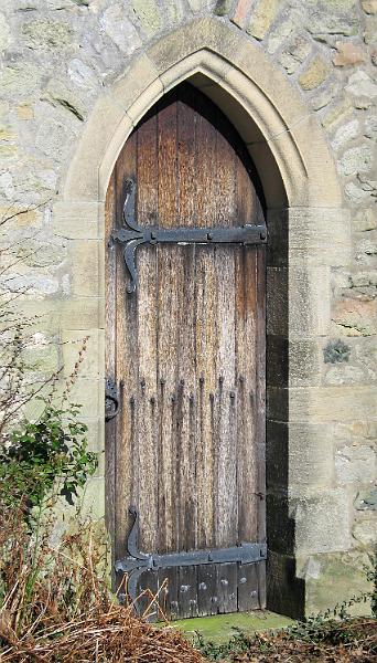 Side-Door.jpg - "Door"  - by Gavin Dewar. Side door of St. Mary's church, Long Preston.